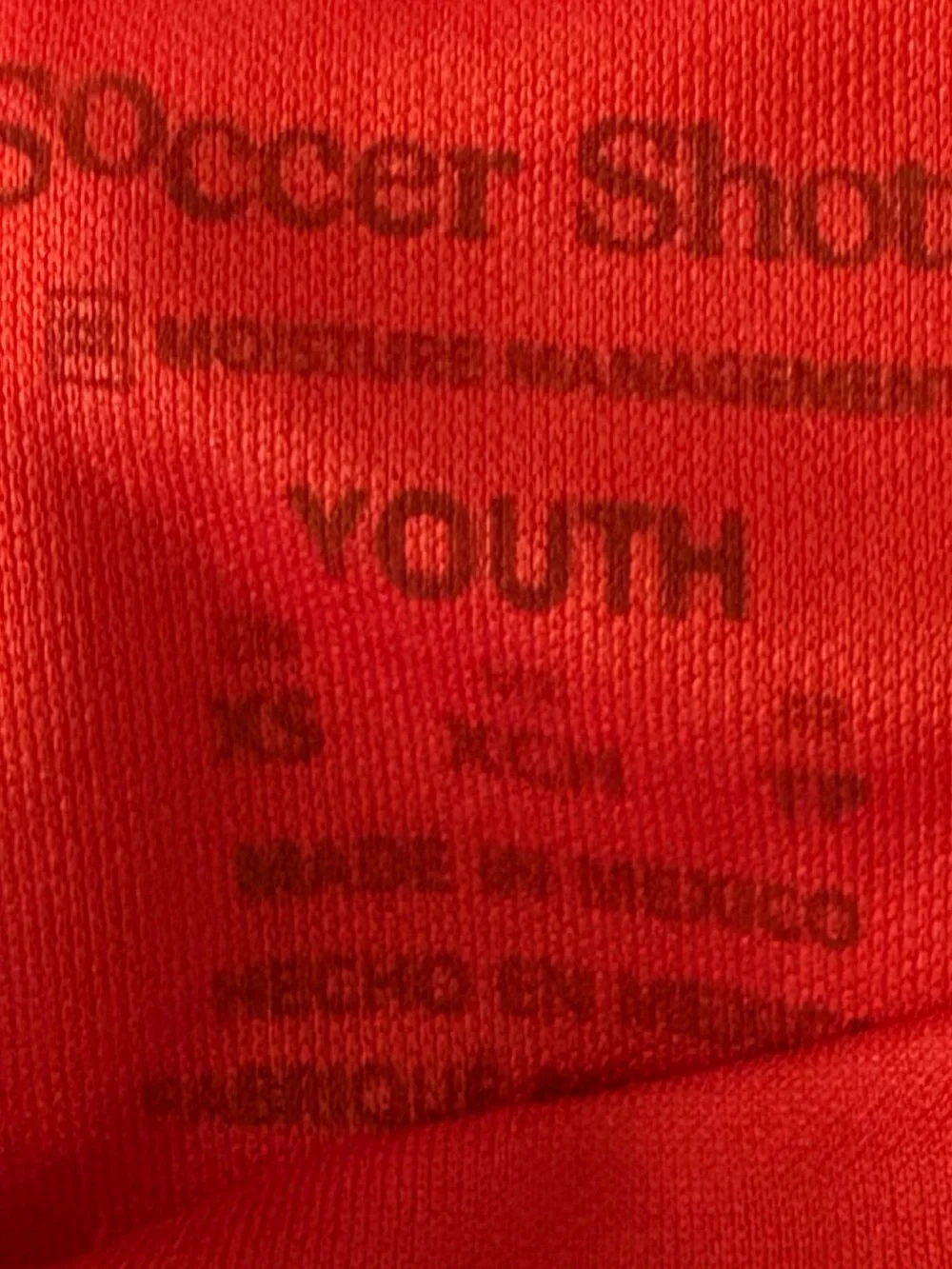 Soccer Shots Short Sleeve XS (4-5) Youth Jersey